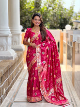 Soft Silk Banarasi Meenakari Saree